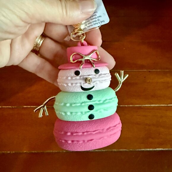 NEW 4-Pc Pastel Macaron Snowman PocketBac Holder with 2 PocketBacs & Clear Bag - Picture 4 of 5